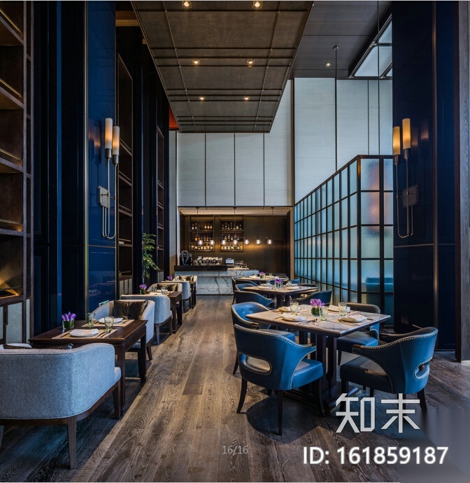 [杭州]知名豪华酒店设计施工图（含实景图）cad施工图下载【ID:161859187】