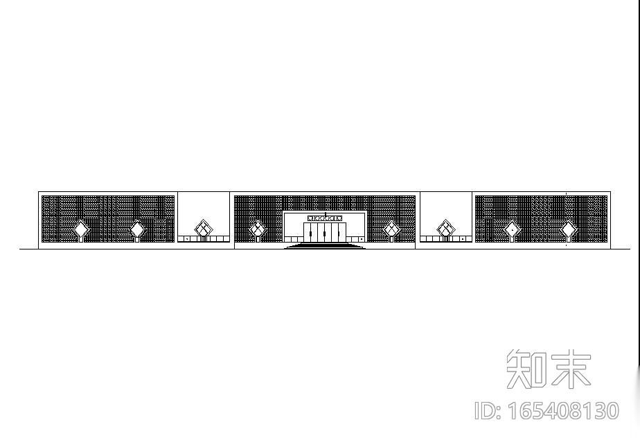 [宁夏]单层剪力墙结构书院建筑施工图全套专业图纸cad施工图下载【ID:165408130】