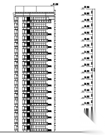 航运新村1号住宅建筑设计方案图cad施工图下载【ID:149850184】