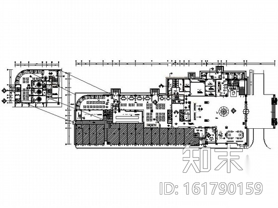 [长沙]核心地区国际化精品四星级商务酒店设计施工图（...cad施工图下载【ID:161790159】