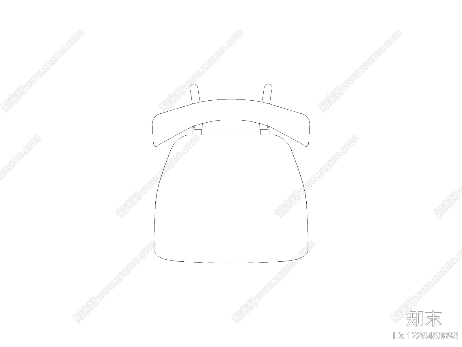 岛台餐桌cad施工图下载【ID:1226480898】