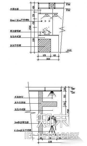 玄关图块cad施工图下载【ID:161816137】