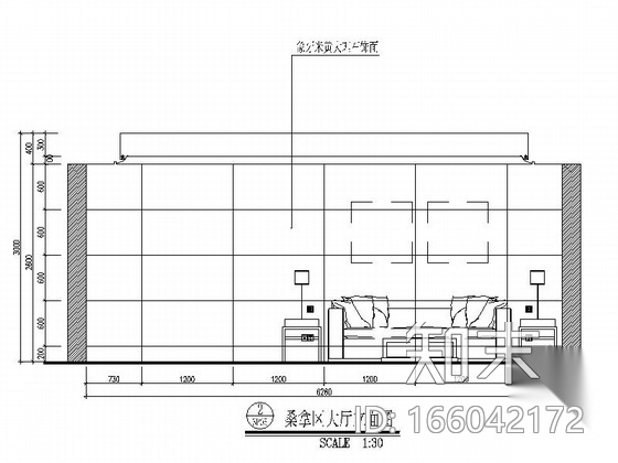 [广东]某四星酒店桑拿套房施工图cad施工图下载【ID:166042172】