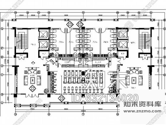 施工图中山现代设计风格多功能健身会所施工图cad施工图下载【ID:632134020】