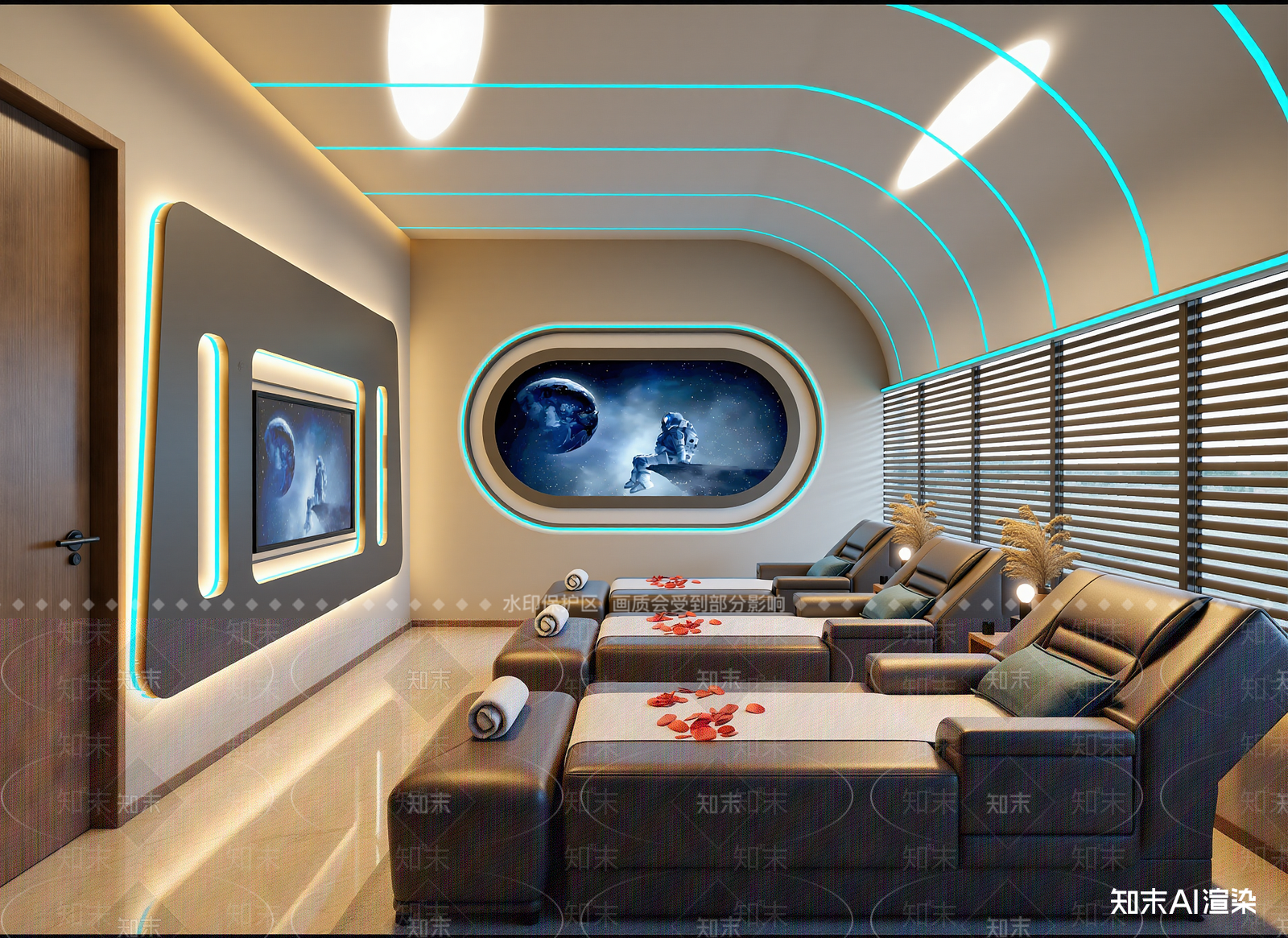 新中式美容院3D模型下载【ID:1214561158】