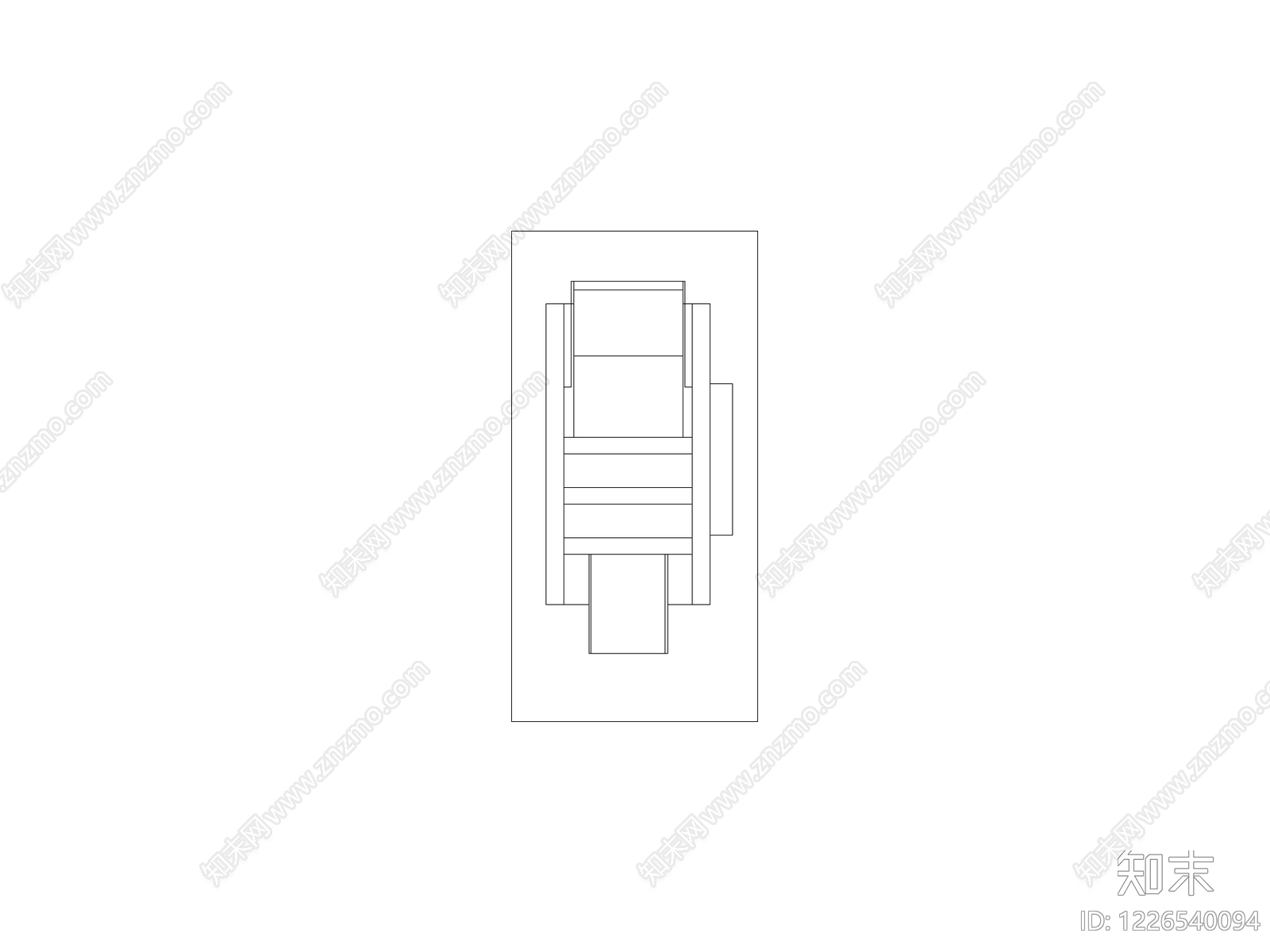 柜子cad施工图下载【ID:1226540094】