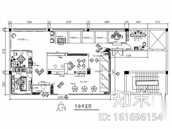 [浙江]大型材料展厅室内施工图cad施工图下载【ID:161696154】