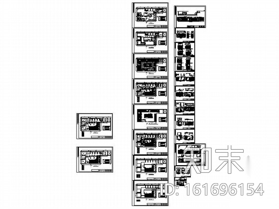 [浙江]大型材料展厅室内施工图cad施工图下载【ID:161696154】