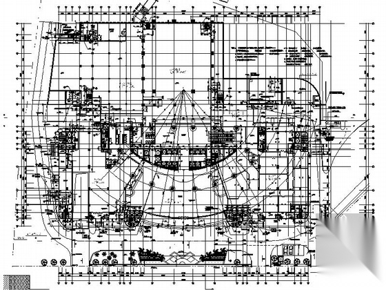 [广东]41层现代风格星级酒店建筑施工图（140余张图纸）cad施工图下载【ID:166222134】