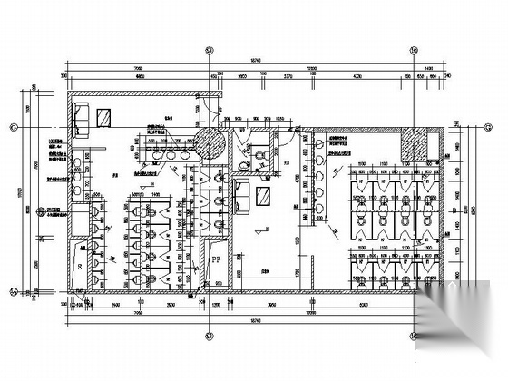 [广东]41层现代风格星级酒店建筑施工图（140余张图纸）cad施工图下载【ID:166222134】