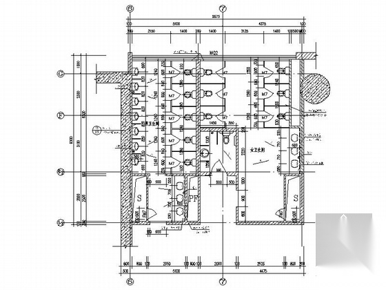 [广东]41层现代风格星级酒店建筑施工图（140余张图纸）cad施工图下载【ID:166222134】