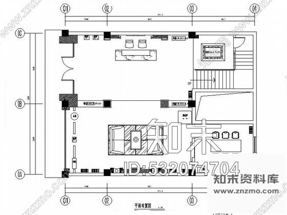 施工图156㎡中式空调专卖店面室内装修图cad施工图下载【ID:532074704】