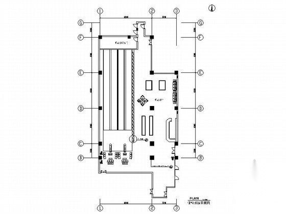 某培训中心保龄球馆室内装修图施工图下载【ID:160713108】