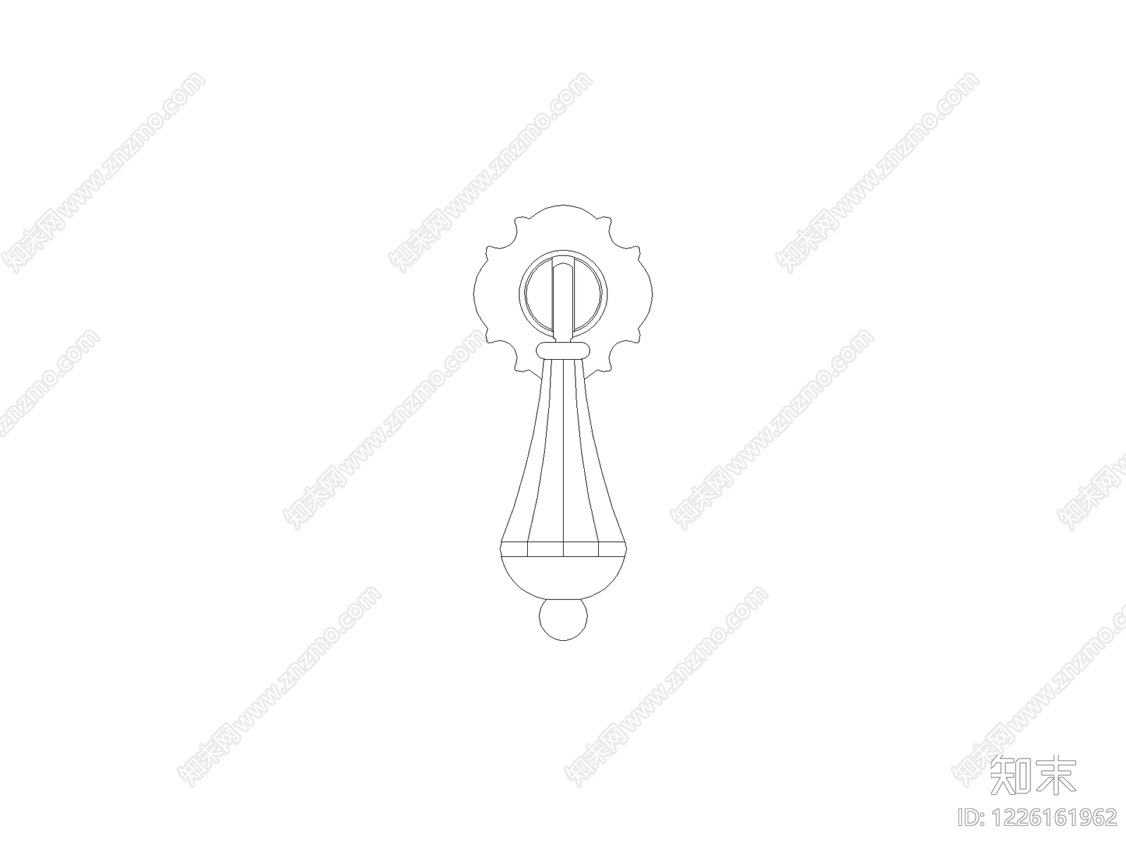 现代五金管件现代五金管件门把手膨胀螺栓管件弯头门锁施工图cad施工图下载【ID:1226161962】