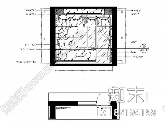 [福建]古典中式精品复式室内CAD装修图（含效果）cad施工图下载【ID:182194159】