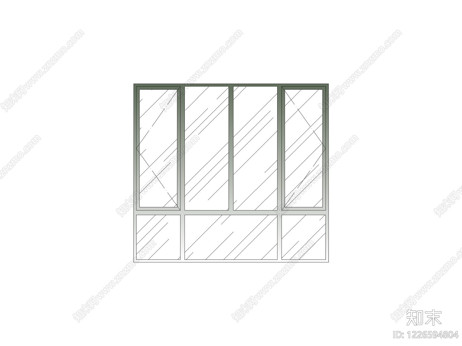 外窗系统CAD图纸