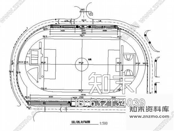 施工图某体育场室内装修施工图施工图下载【ID:632134039】