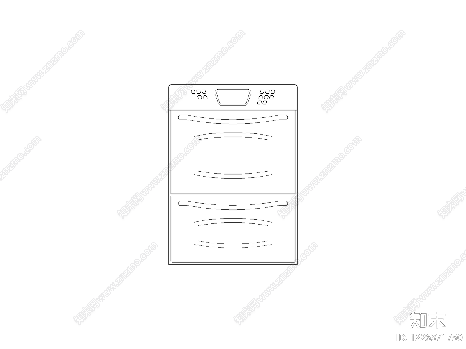 厨房设施CAD图纸