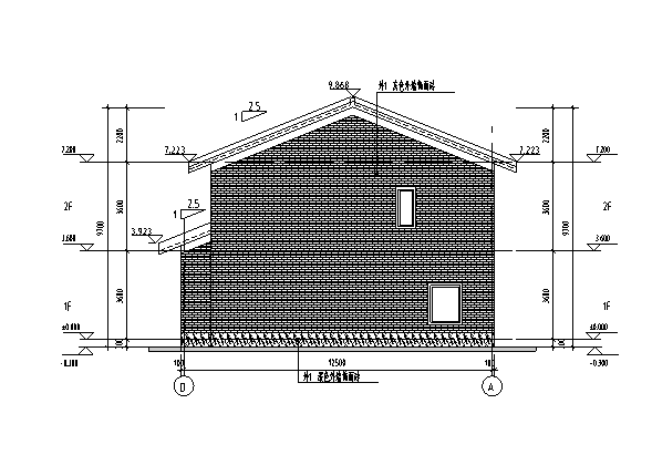 [广东]殡仪馆改扩建项目施工图纸cad施工图下载【ID:166816134】