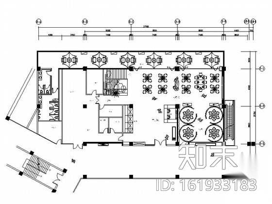 [深圳]首家五星级度假酒店典雅火锅城装修设计施工图（含...施工图下载【ID:161933183】