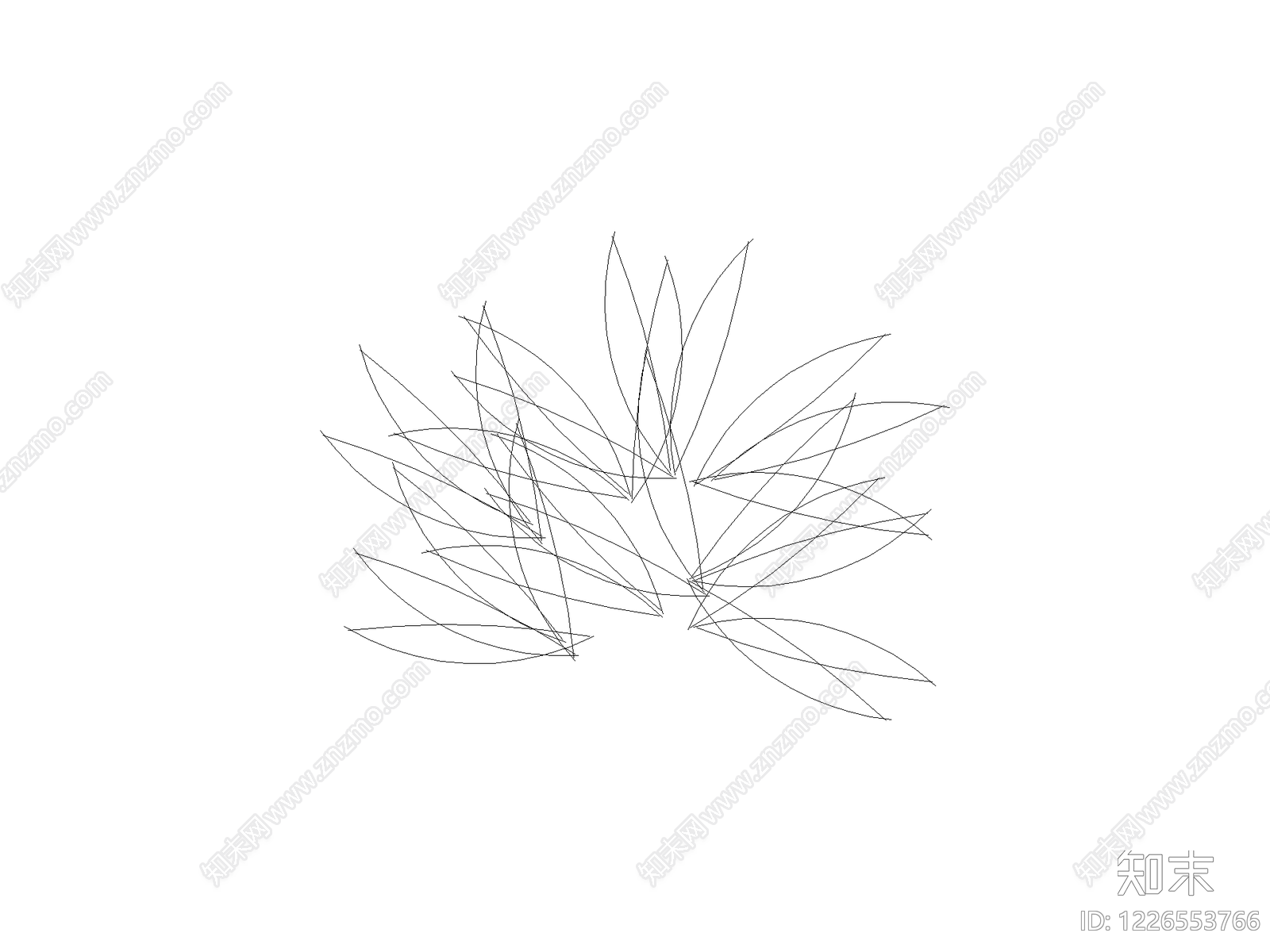 绿植CAD图纸
