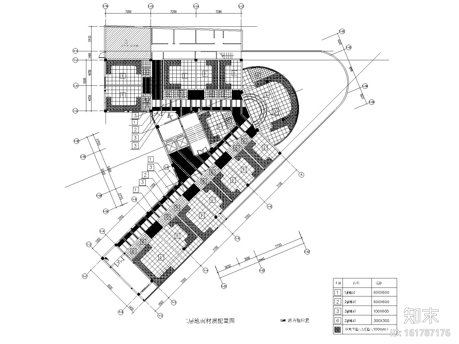 某现代风格大型KTV会所施工图cad施工图下载【ID:161787176】