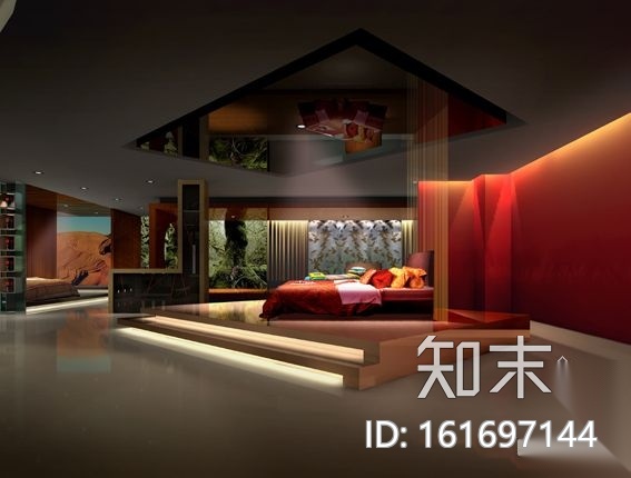 某家纺展厅装修图(含效果)cad施工图下载【ID:161697144】