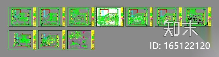 无锡湖滨商业街椒艳干锅料理施工图+效果图cad施工图下载【ID:165122120】