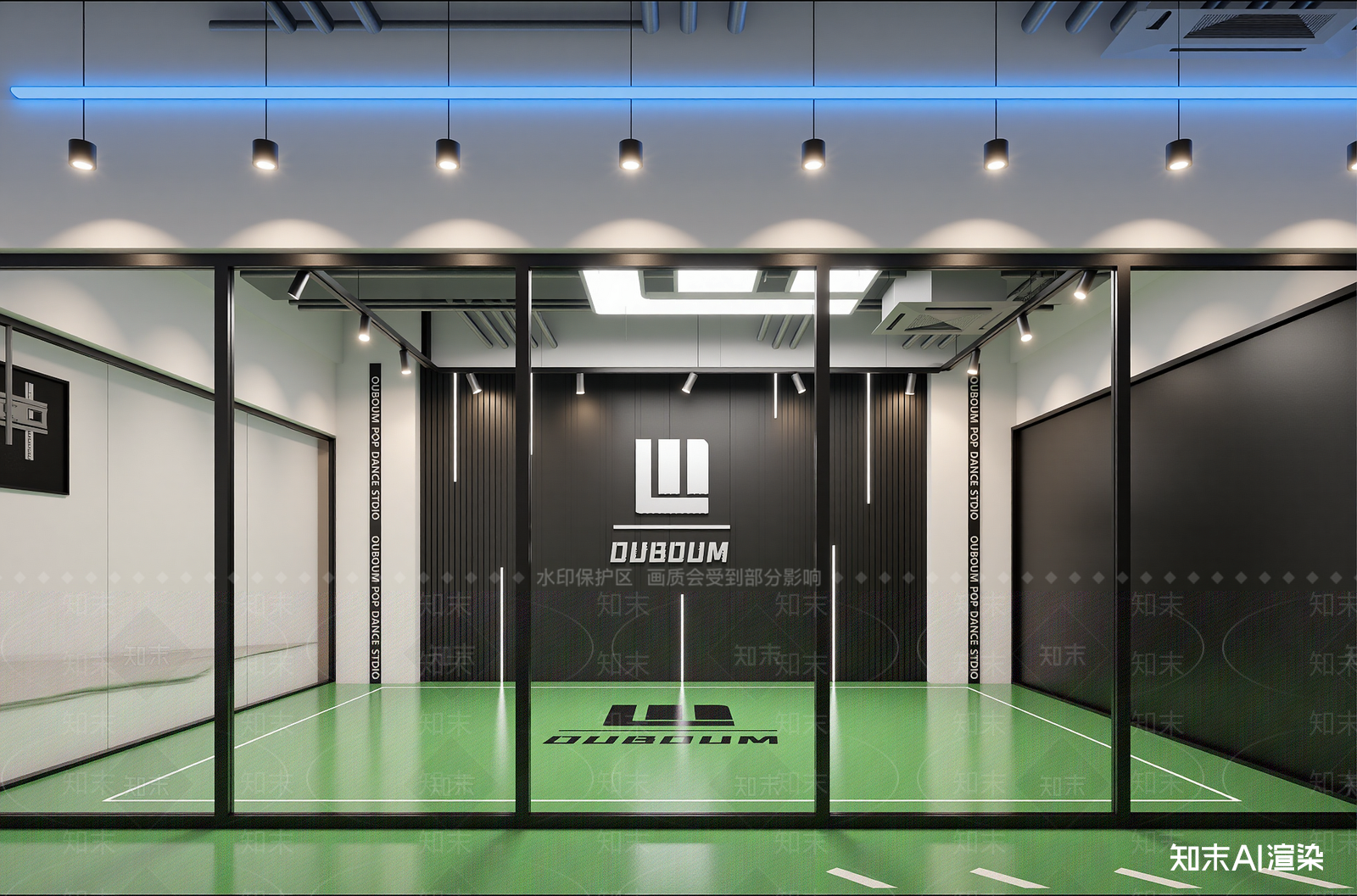 现代工作室3D模型下载【ID:1221492587】