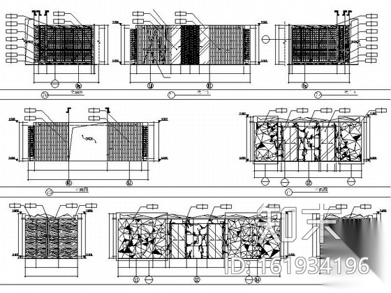 [四川]五星级旅游酒店餐厅装修设计CAD施工图（含效果）施工图下载【ID:161934196】