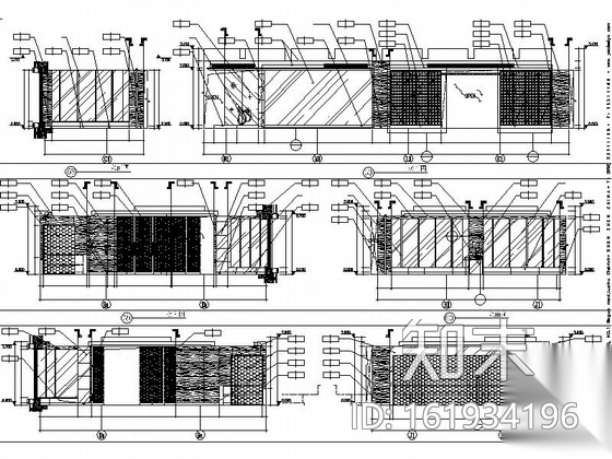 [四川]五星级旅游酒店餐厅装修设计CAD施工图（含效果）施工图下载【ID:161934196】