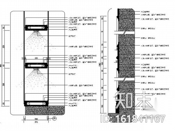 英式古典三层联排别墅室内装饰施工图（含效果）cad施工图下载【ID:161841167】