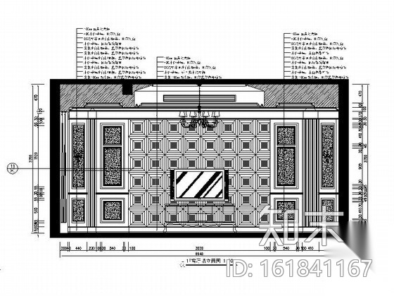 英式古典三层联排别墅室内装饰施工图（含效果）cad施工图下载【ID:161841167】