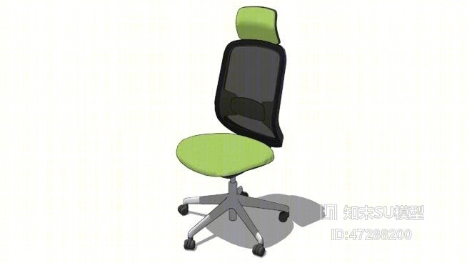 do-hbh办公椅头枕SU模型下载【ID:47288200】