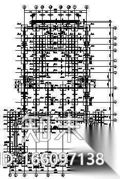 某寺大雄宝殿结构施工图纸cad施工图下载【ID:166097138】