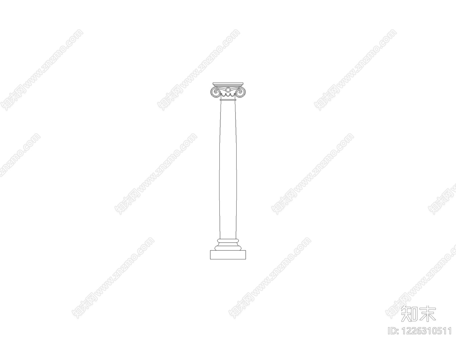 外立面装饰构件CAD图纸