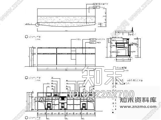 图块/节点酒店总台接待详图cad施工图下载【ID:832252700】