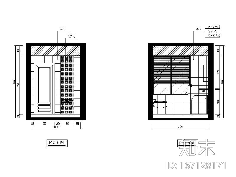 现代风格雅间样板房设计CAD施工图（含效果图、3D模型）施工图下载【ID:167128171】