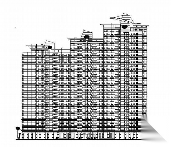 [深圳市]某住宅小区规划国际投标优秀方案及建筑结构水电...施工图下载【ID:167065119】