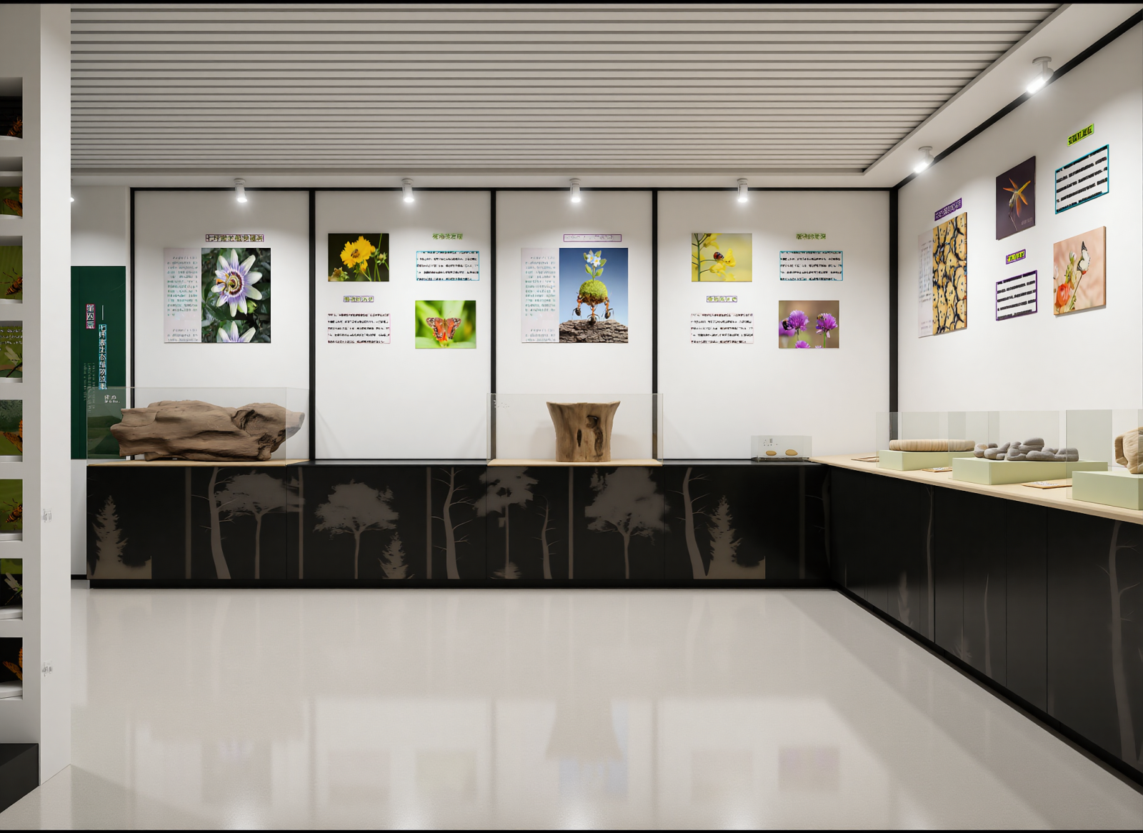 新中式科学展厅3D模型下载【ID:1214330769】