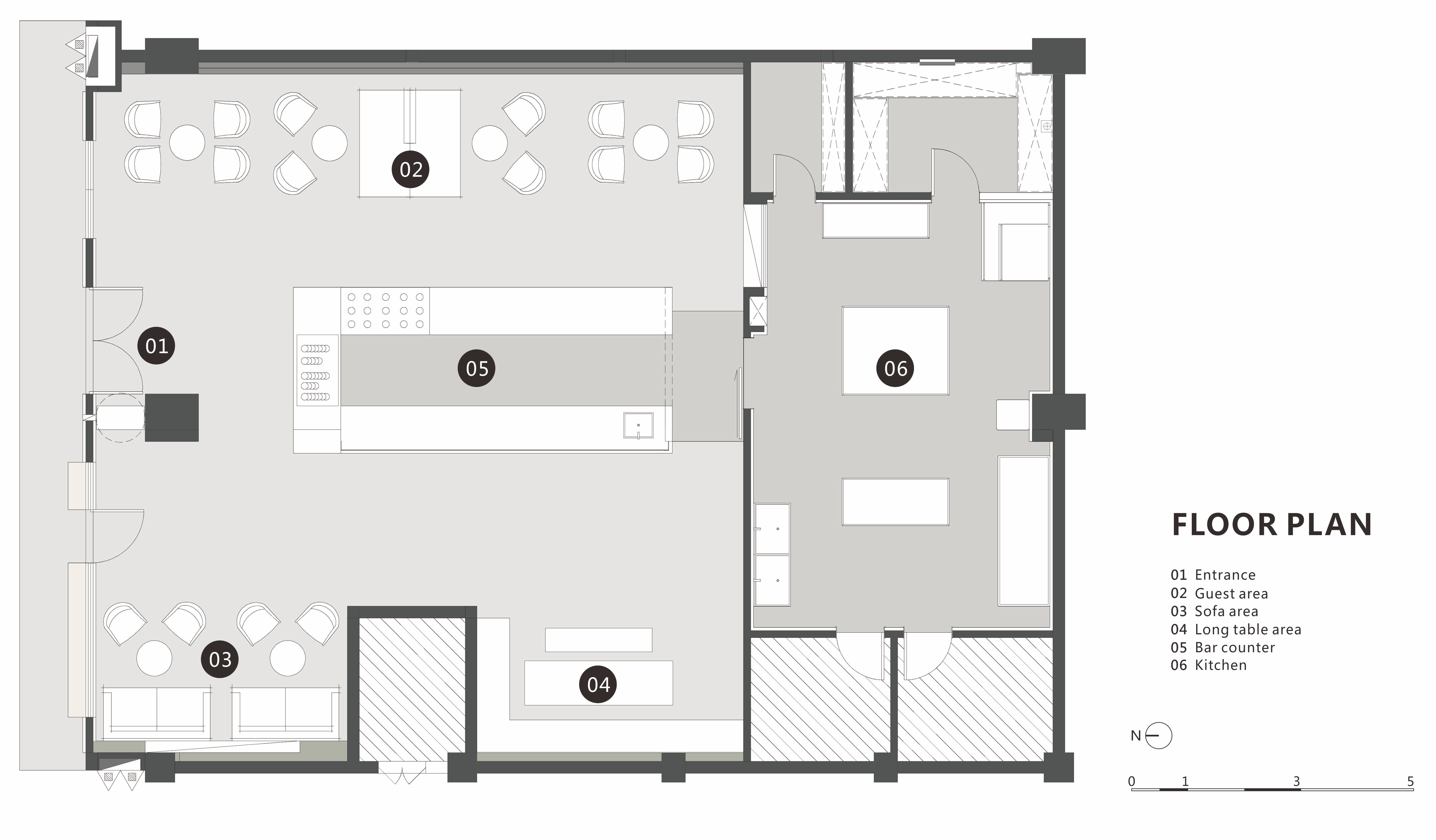 Yu‘s Patisserie 余日法式甜品店官方摄影施工图下载【ID:166530179】