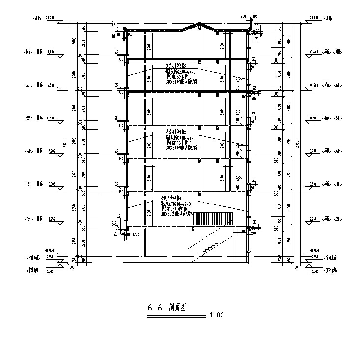 [宁夏]多层新中式风格塔式住宅建筑施工图（含全专业及...cad施工图下载【ID:167927101】