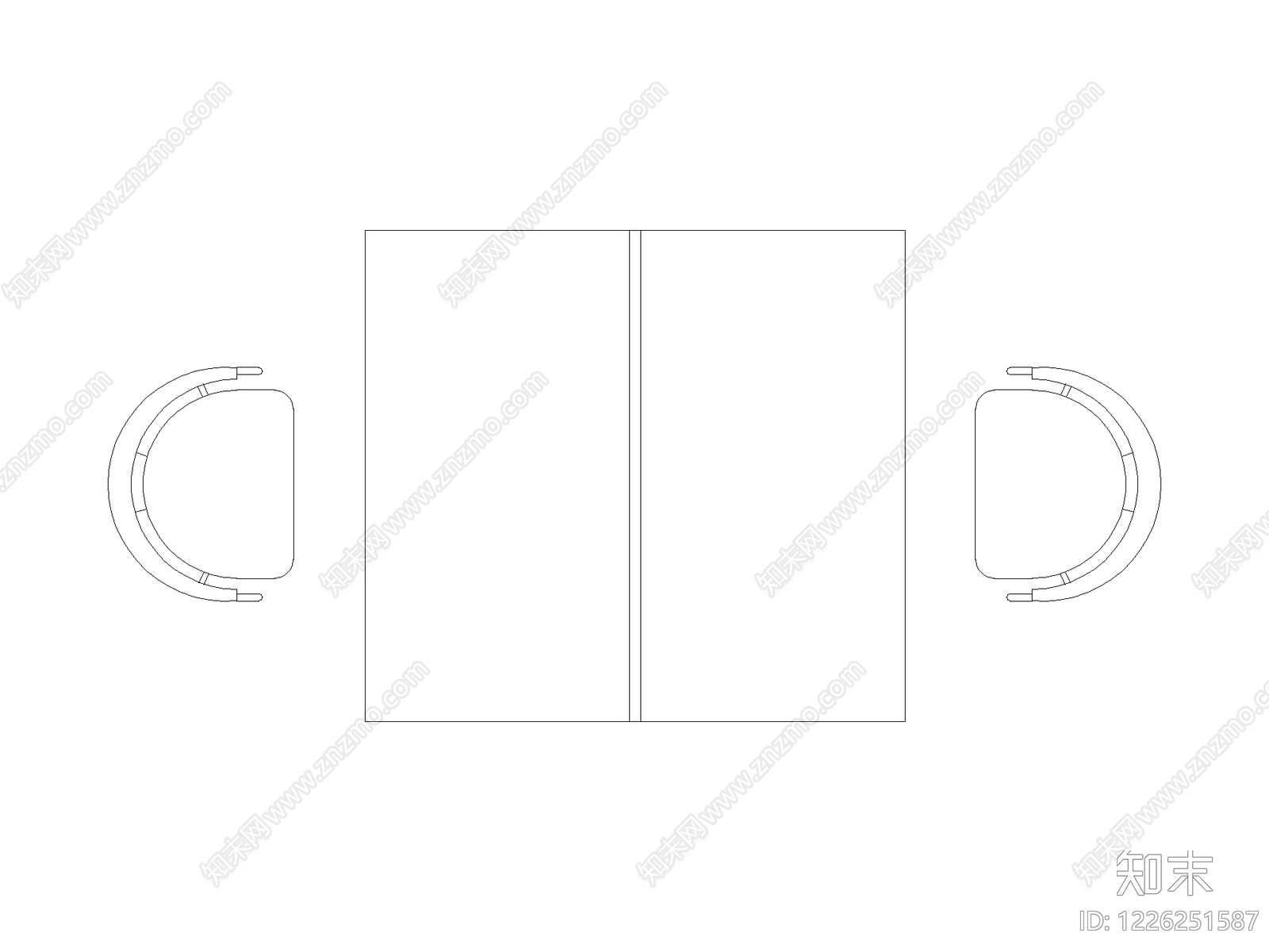 屏风隔断cad施工图下载【ID:1226251587】