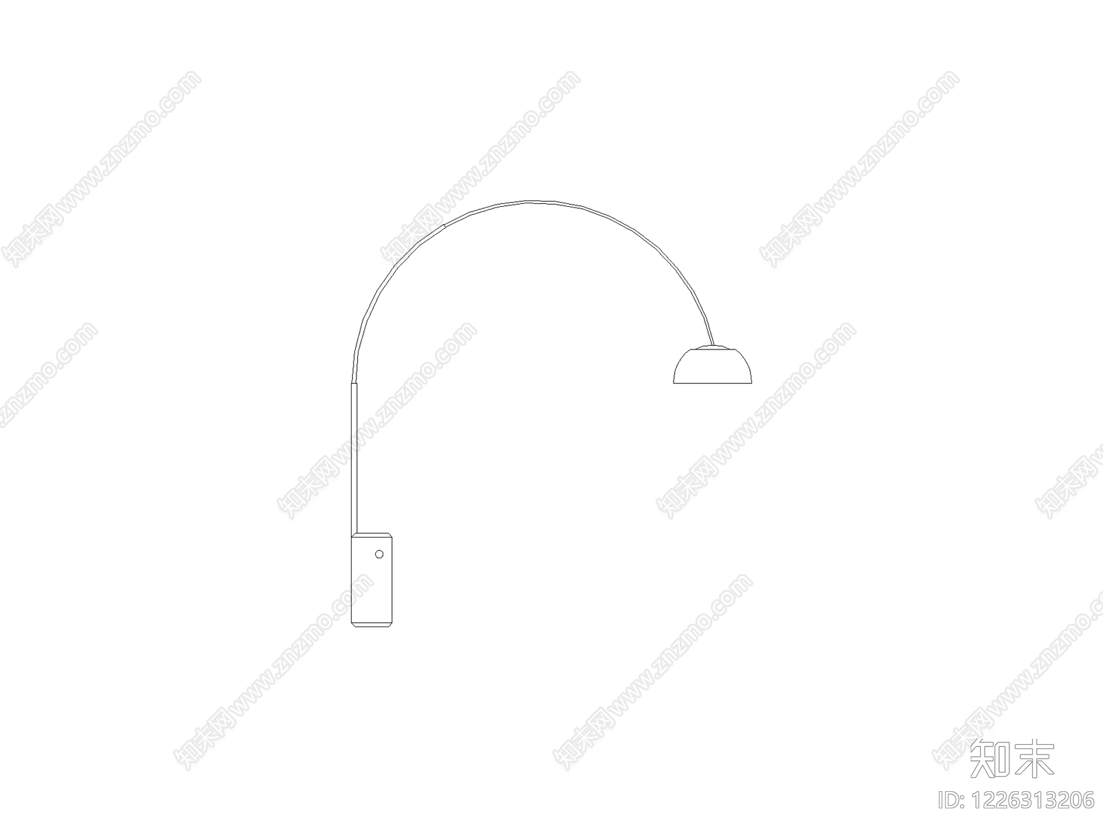 灯具图块cad施工图下载【ID:1226313206】