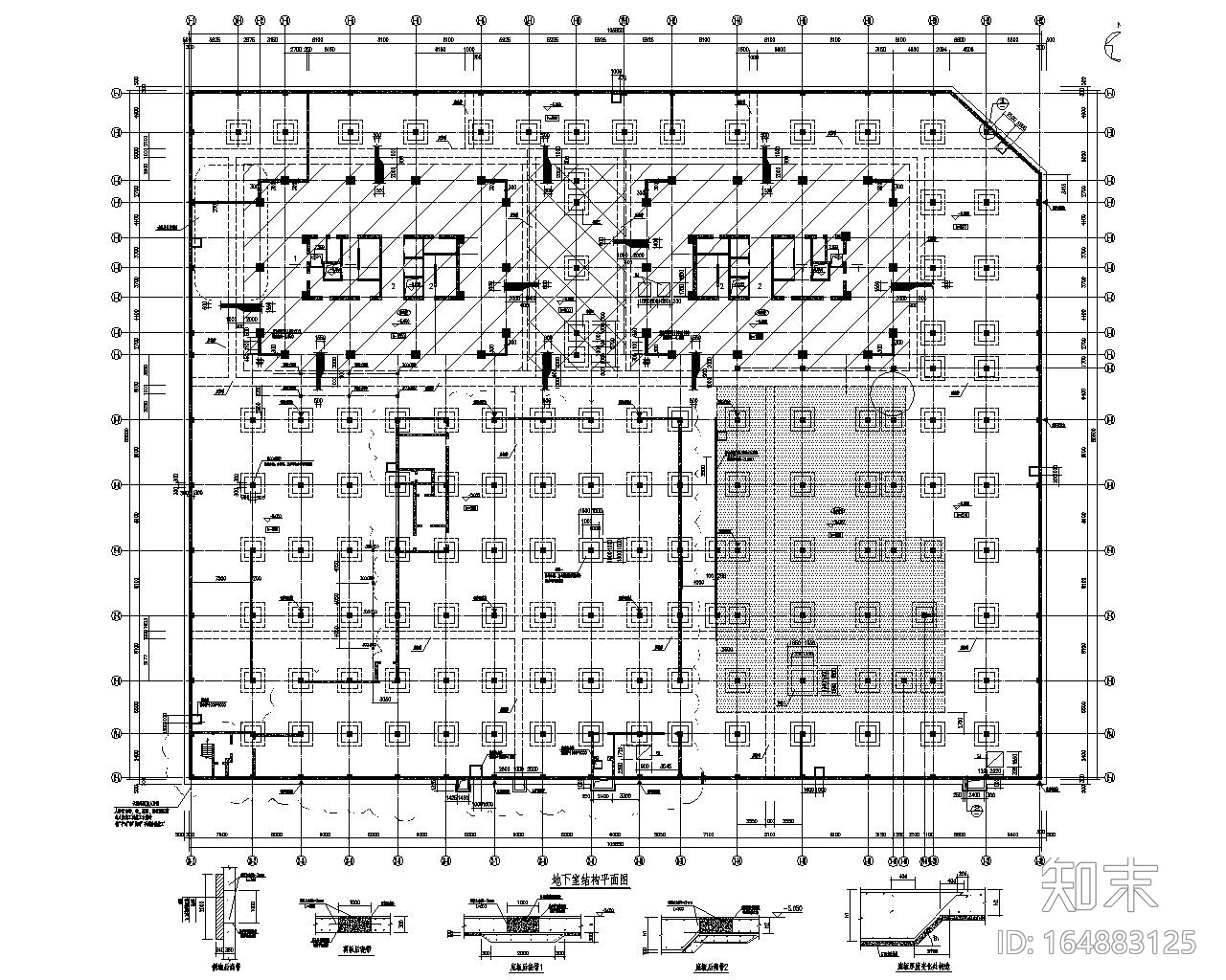 19层高层办公楼施工图下载【ID:164883125】