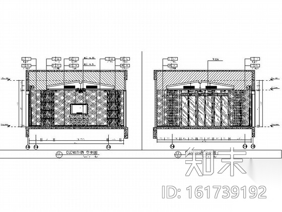 [西藏]清新蓝色调酒店豪华总统套房施工图（含效果图）cad施工图下载【ID:161739192】