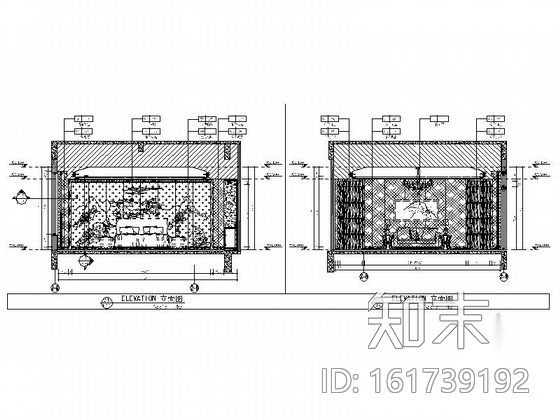 [西藏]清新蓝色调酒店豪华总统套房施工图（含效果图）cad施工图下载【ID:161739192】