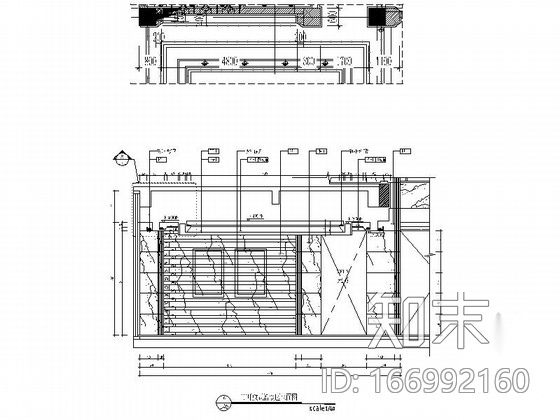 [天津]高档现代国际家访城办公室施工图（含效果）cad施工图下载【ID:166992160】
