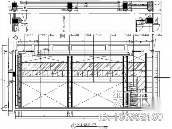 [天津]高档现代国际家访城办公室施工图（含效果）cad施工图下载【ID:166992160】
