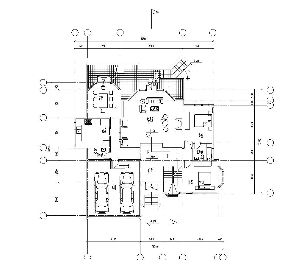 [别墅]二十套多层别墅建筑施工图（部分图纸含有效果图...cad施工图下载【ID:149866198】